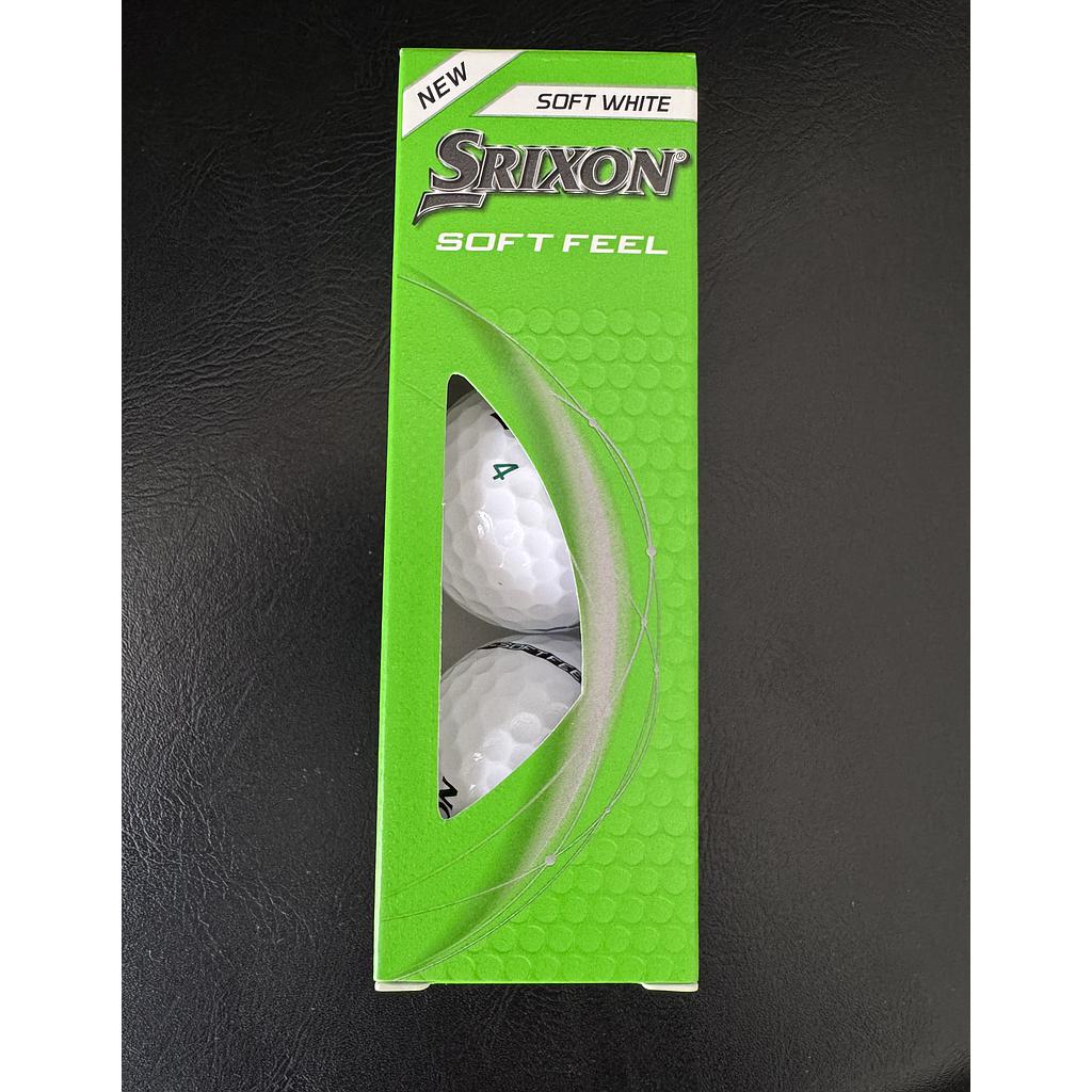 Srixon Soft Feel Golf balls x3